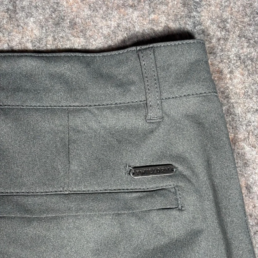 Twillory Performance Pants Mens 32x32 Grey Tailored Fit Technical Fabric Chino